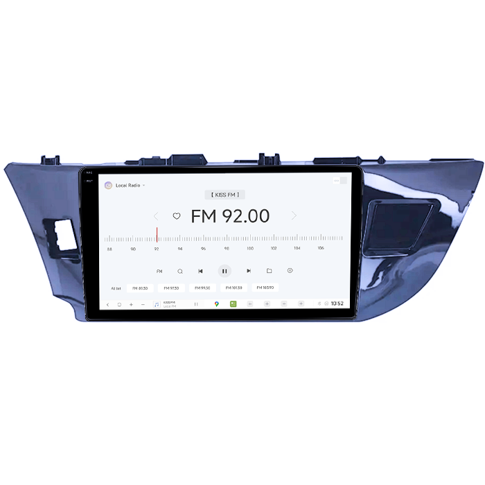 Navigatie dedicata Toyota Corolla 2013-2018, DUDU3, 4GB RAM 64GB ROM, Octacore, Platforma 8581, Android, Display QLED 9", DSP, Carplay&AndroidAuto [4]