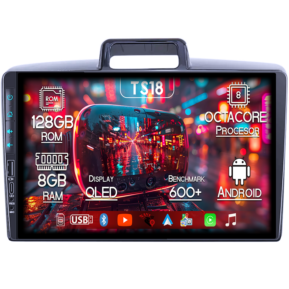 Navigatie dedicata Toyota Corolla Axio 2015-2017, USB&Butoane fizice frontale, Platforma TS18, 9 Inch, 8GB RAM 128GB ROM, Octacore, Android 14, Android Auto&Carplay [1]