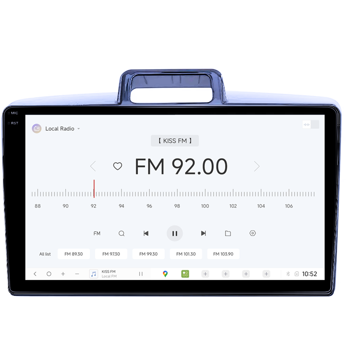 Navigatie dedicata Toyota Corolla Axio 2015-2017, DUDU3, 4GB RAM 64GB ROM, Octacore, Platforma 8581, Android, Display QLED 9", DSP, Carplay&AndroidAuto [4]