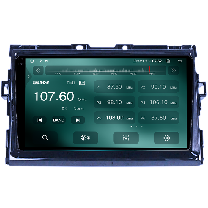 Navigatie dedicata Toyota Estima 2006-2012, 4GB RAM 64GB ROM, Quad Core, Display 9" QLED 1K, Carplay, Android 14, Bluetooth, Magazin Play, Suport Camere AHD [3]