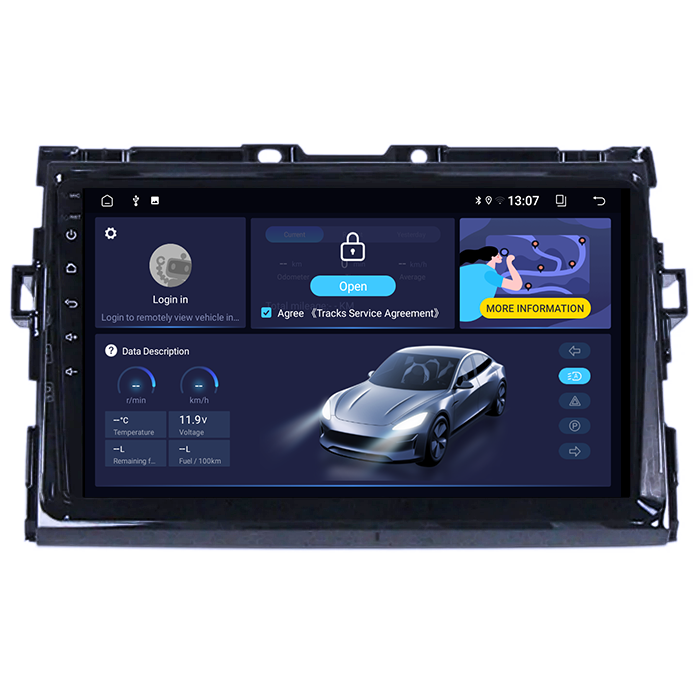 Navigatie dedicata Toyota Estima 2006-2012, 8GB RAM 128GB ROM, Octacore, Platforma TS18, Android 13, Display QLED 9”, Suporta camera 360º, DSP, Carplay&Android Auto, SIM 4G, Ventilator Activ [3]
