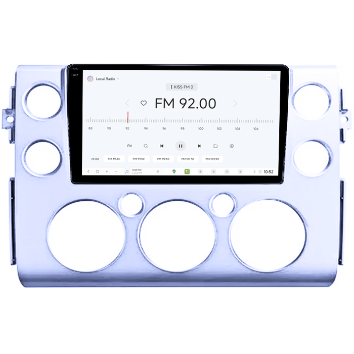 Navigatie dedicata Toyota FJ Cruiser J15 2006-2020, DUDU3, 4GB RAM 64GB ROM, Octacore, Platforma 8581, Android, Display QLED 9", DSP, Carplay&AndroidAuto [4]