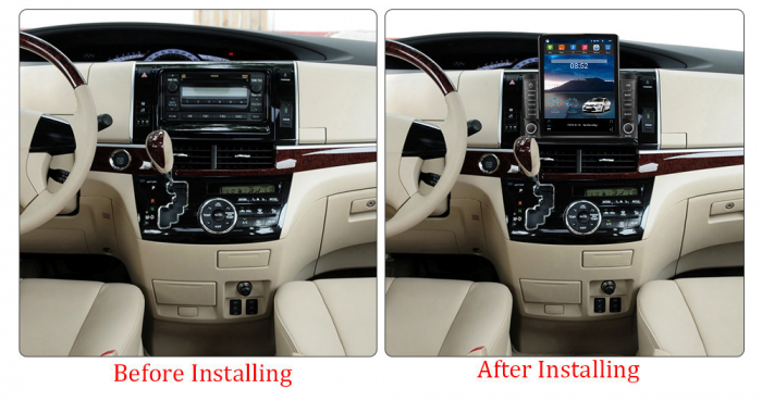 Navigatie dedicata Toyota Estima 2006-2012 ,Tesla Style, ANDROID 13,Carplay&Android Auto, 10 inch , 8+128GB, Internet, Aplicatii, Waze, GPS [3]