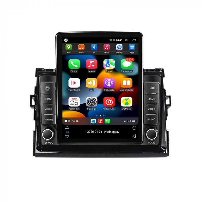 Navigatie dedicata Toyota Estima 2006-2012 ,Tesla Style, ANDROID 13,Carplay&Android Auto, 10 inch , 8+128GB, Internet, Aplicatii, Waze, GPS [2]