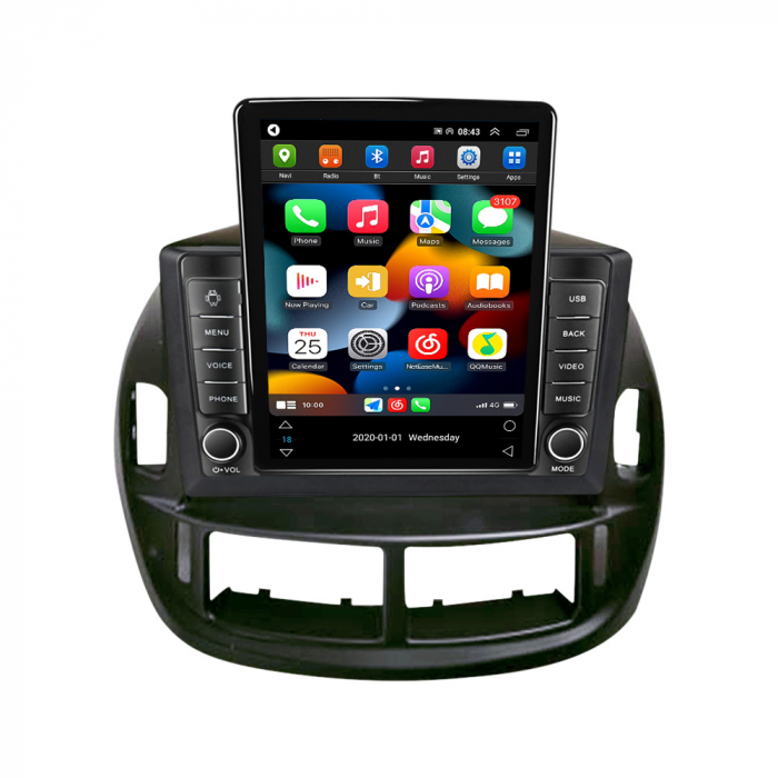 Navigatie dedicata Toyota Estima ACR30 RHD 2004,Tesla Style, ANDROID 13,Carplay&Android Auto, 10 inch , 8+128GB, Internet, Aplicatii, Waze, GPS [2]