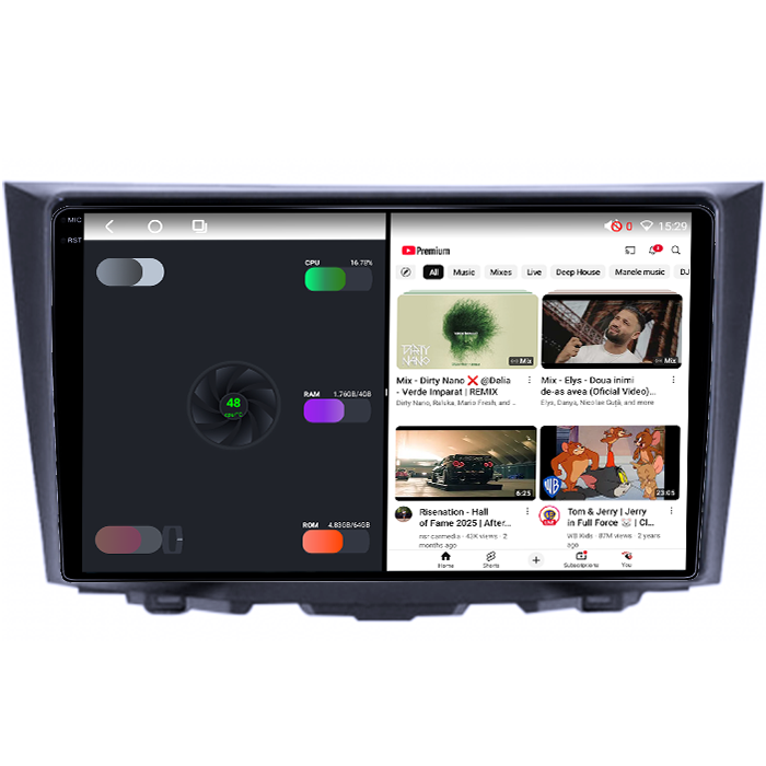 Navigatie dedicata Toyota Etios, 4GB RAM 64GB ROM, Octacore Qualcomm, Display 9" QLED 2K, Carplay, Android 14, Bluetooth, Magazin Play, Suport Camere AHD [3]