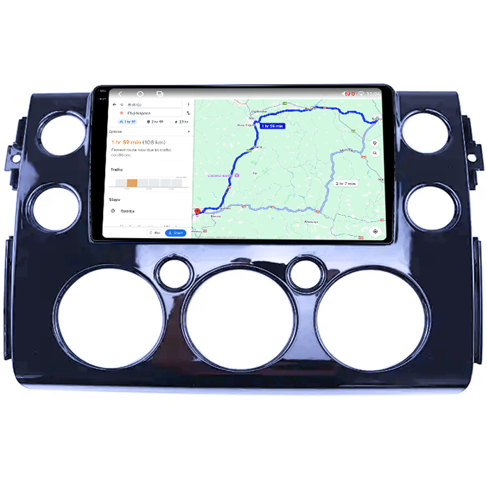 Navigatie dedicata Toyota FJ 2006-2020 Black, 4GB RAM 64GB ROM, Octacore, Android 14, Display QLED 1K 9", Carplay&Android Auto, SIM 4G, Ventilator Activ [5]