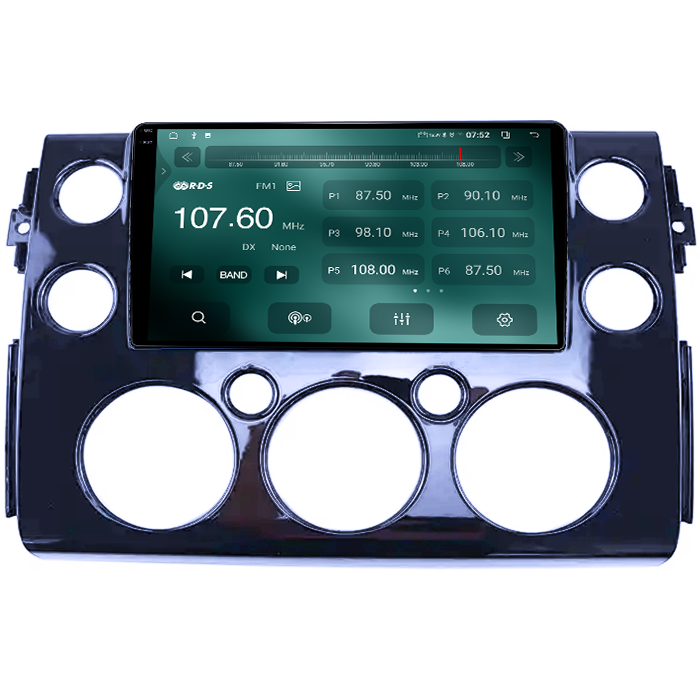 Navigatie dedicata Toyota FJ 2013-2017 Black, 4GB RAM 64GB ROM, Quad Core, Display 9" QLED 1K, Carplay, Android 14, Bluetooth, Magazin Play, Suport Camere AHD [3]
