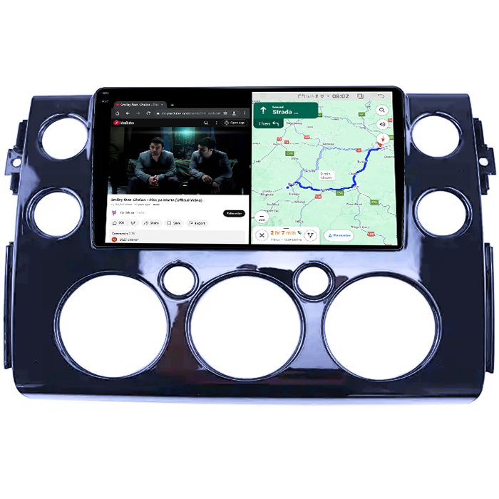 Navigatie dedicata Toyota FJ 2013-2017 Black, 4GB RAM 64GB ROM, Quad Core, Display 9" QLED 1K, Carplay, Android 14, Bluetooth, Magazin Play, Suport Camere AHD [4]