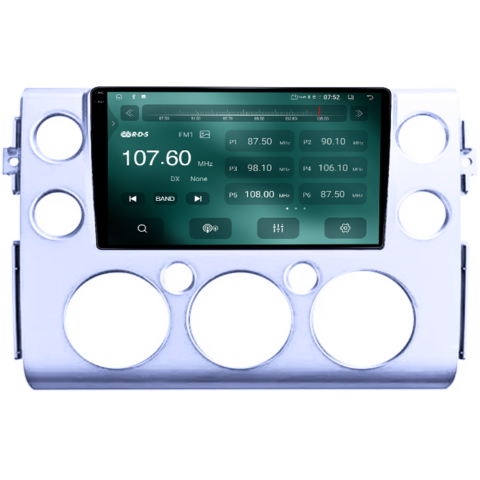Navigatie dedicata Toyota FJ Cruiser J15 2006-2020, 4GB RAM 64GB ROM, Quad Core, Display 9" QLED 1K, Carplay, Android 14, Bluetooth, Magazin Play, Suport Camere AHD [3]