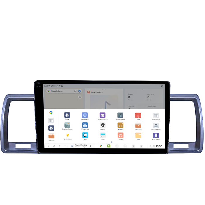 Navigatie dedicata Toyota Hiace 2004-2019, DUDU3, 4GB RAM 64GB ROM, Octacore, Platforma 8581, Android, Display QLED 9", DSP, Carplay&AndroidAuto [3]