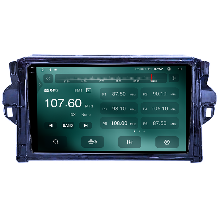 Navigatie dedicata Toyota Fortuner 2015-2020, 4GB RAM 64GB ROM, Quad Core, Display 9" QLED 1K, Carplay, Android 14, Bluetooth, Magazin Play, Suport Camere AHD [3]