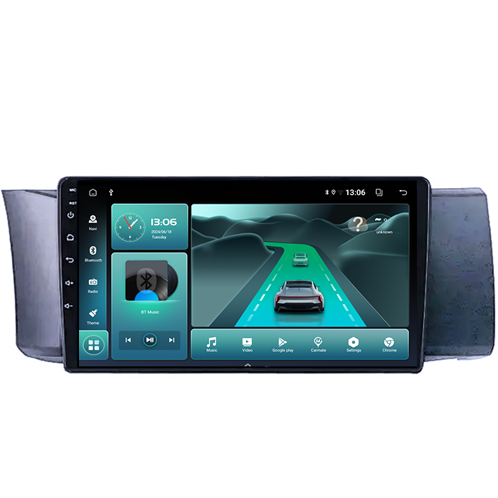 Navigatie dedicata Toyota GT 86 2012-2016, 8GB RAM 128GB ROM, Octacore, Platforma TS18, Android 13, Display QLED 9”, Suporta camera 360º, DSP, Carplay&Android Auto, SIM 4G, Ventilator Activ [2]