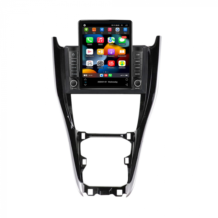 Navigatie dedicata Toyota Harrier 2013-2020,Tesla Style, ANDROID 13,Carplay&Android Auto, 10 inch , 8+128GB, Internet, Aplicatii, Waze, GPS [2]