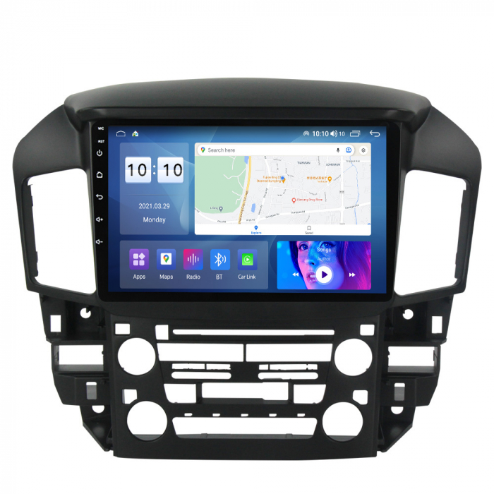 Navigatie dedicata Toyota Harrier/ Lexus RX 300 1998-2005, 4 GB RAM 32 ROM, Android 13, Display QLED, 9", DSP, Carplay, Android Auto, Internet, Youtube, Waze, WI-FI, USB, Bluetooth [3]