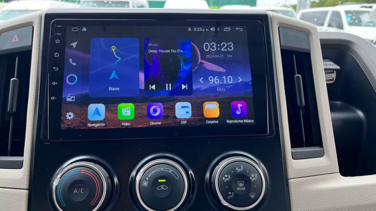 Navigatie dedicata Toyota Hiace 2004-2019, 4GB RAM 64GB ROM, Quad Core, Display 9" QLED 1K, Carplay, Android 14, Bluetooth, Magazin Play, Suport Camere AHD [5]