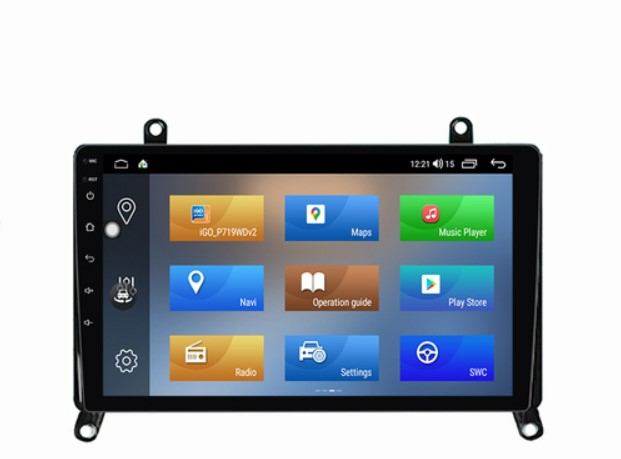 Navigatie dedicata Toyota Hiace 2019-2022, 4 GB RAM 32 ROM, Android 13, Display QLED, 9", DSP, Carplay, Android Auto, Internet, Youtube, Waze, WI-FI, USB, Bluetooth [2]