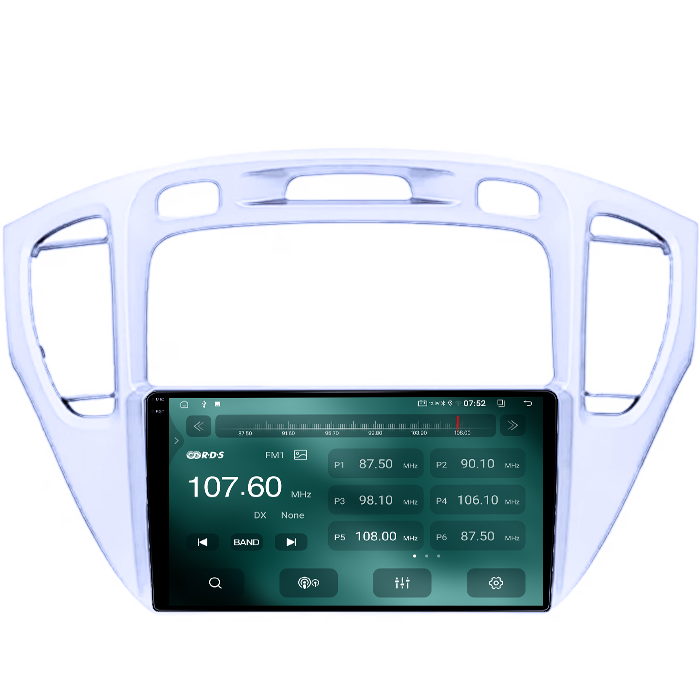 Navigatie dedicata Toyota Highlander 2000-2007, 4GB RAM 64GB ROM, Quad Core, Display 9" QLED 1K, Carplay, Android 14, Bluetooth, Magazin Play, Suport Camere AHD [3]