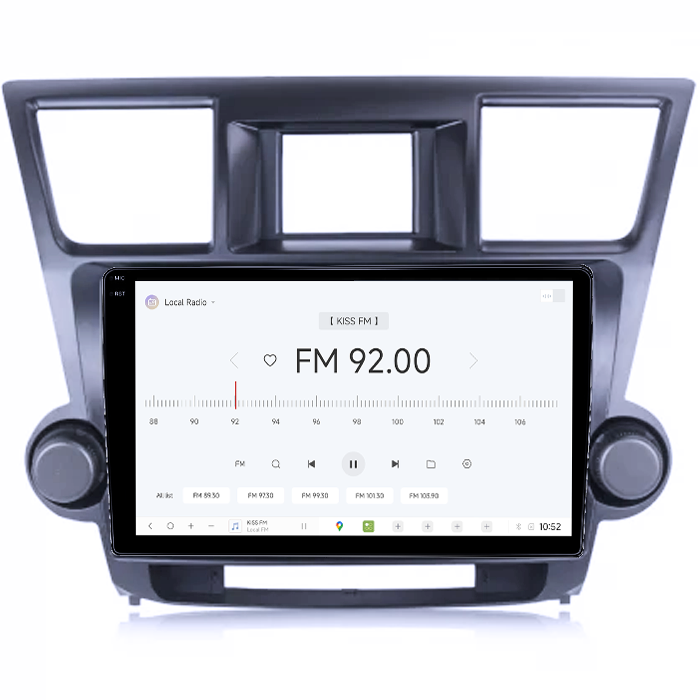 Navigatie dedicata Toyota Highlander 2009-2014, DUDU3, 4GB RAM 64GB ROM, Octacore, Platforma 8581, Android, Display QLED 9", DSP, Carplay&AndroidAuto [4]