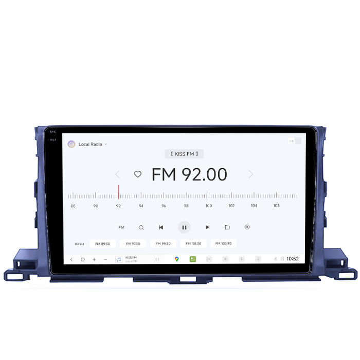 Navigatie dedicata Toyota Highlander 2014-2018, DUDU3, 4GB RAM 64GB ROM, Octacore, Platforma 8581, Android, Display QLED 9", DSP, Carplay&AndroidAuto [4]