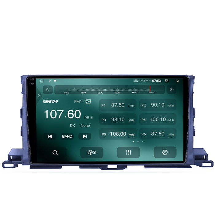 Navigatie dedicata Toyota Highlander 2014-2018, 4GB RAM 64GB ROM, Quad Core, Display 9" QLED 1K, Carplay, Android 14, Bluetooth, Magazin Play, Suport Camere AHD [3]
