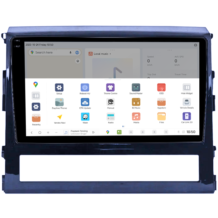 Navigatie dedicata Toyota Land Cruiser 2015+, DUDU3, 4GB RAM 64GB ROM, Octacore, Platforma 8581, Android, Display QLED 9", DSP, Carplay&AndroidAuto [3]