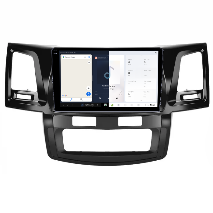 Navigatie dedicata Toyota Hilux 2005-2015, DUDU3, 4GB RAM 64GB ROM, Octacore, Platforma 8581, Android, Display QLED 9", DSP, Carplay&AndroidAuto [2]