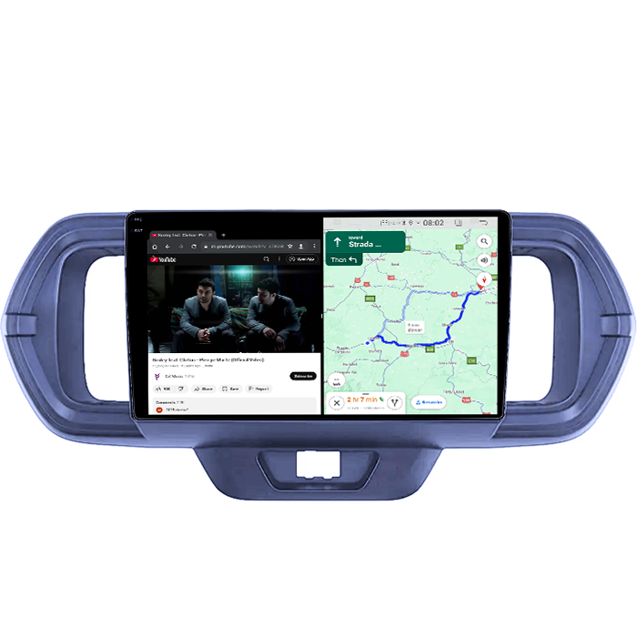 Navigatie dedicata Toyota Passo 2016-2021, 12GB RAM 256GB ROM, Android 14, Rezolutie 2K, Display QLED, 10", DSP, Carplay, Android Auto, Internet, Youtube, Waze, Wi Fi, USB [4]