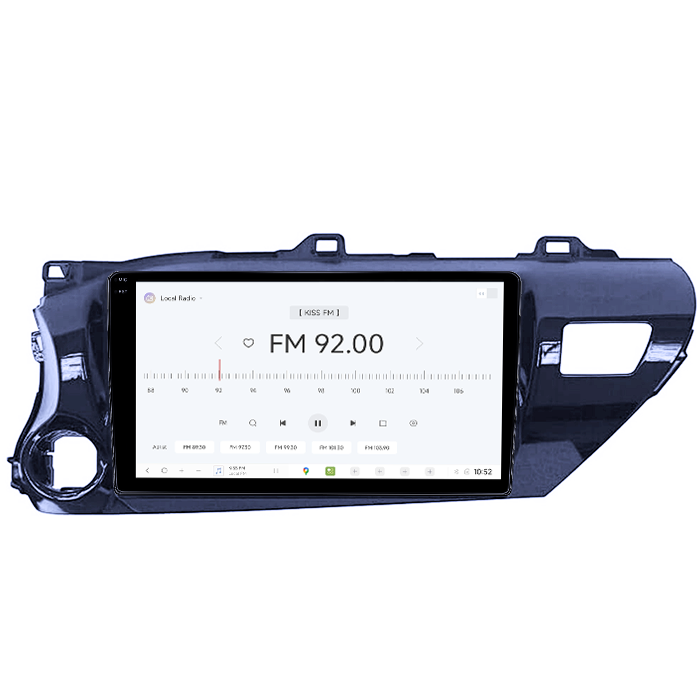 Navigatie dedicata Toyota Hilux 2015-2020, DUDU3, 4GB RAM 64GB ROM, Octacore, Platforma 8581, Android, Display QLED 9", DSP, Carplay&AndroidAuto [4]