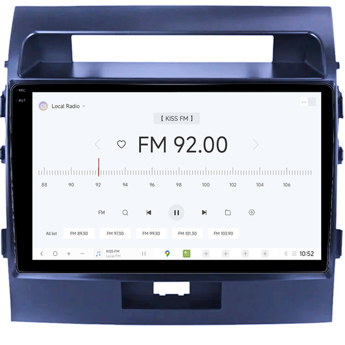 Navigatie dedicata Toyota Land Cruiser 200 2008-2015, DUDU3, 4GB RAM 64GB ROM, Octacore, Platforma 8581, Android, Display QLED 9", DSP, Carplay&AndroidAuto [4]