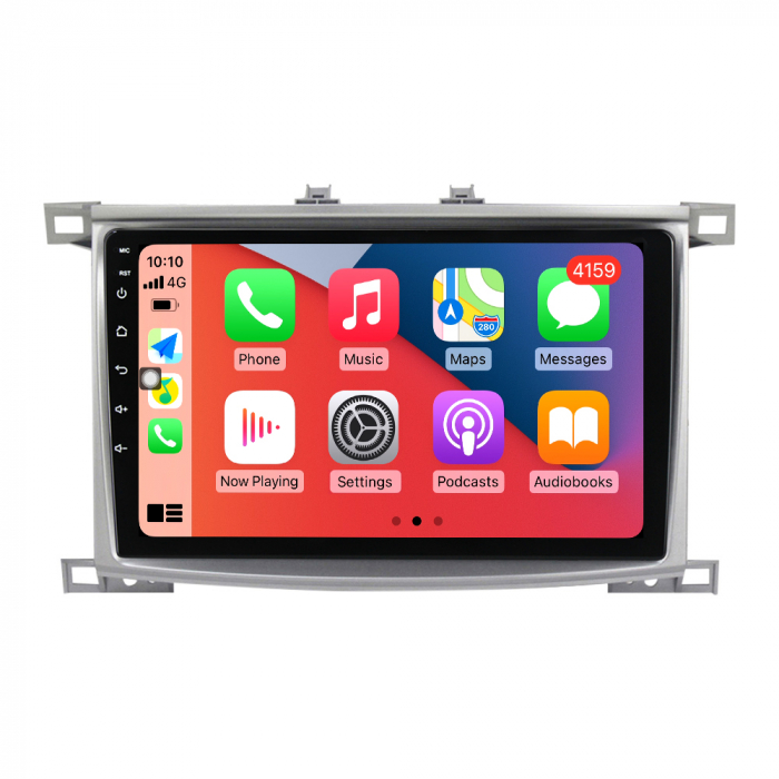 Navigatie dedicata Toyota Land Cruiser 100 2002-2007, 4GB RAM 64GB ROM, Octacore, Android 13, Display QLED 10", DSP, Carplay, Android Auto, Internet, Youtube, Waze, WIFI, Bluetooth [6]