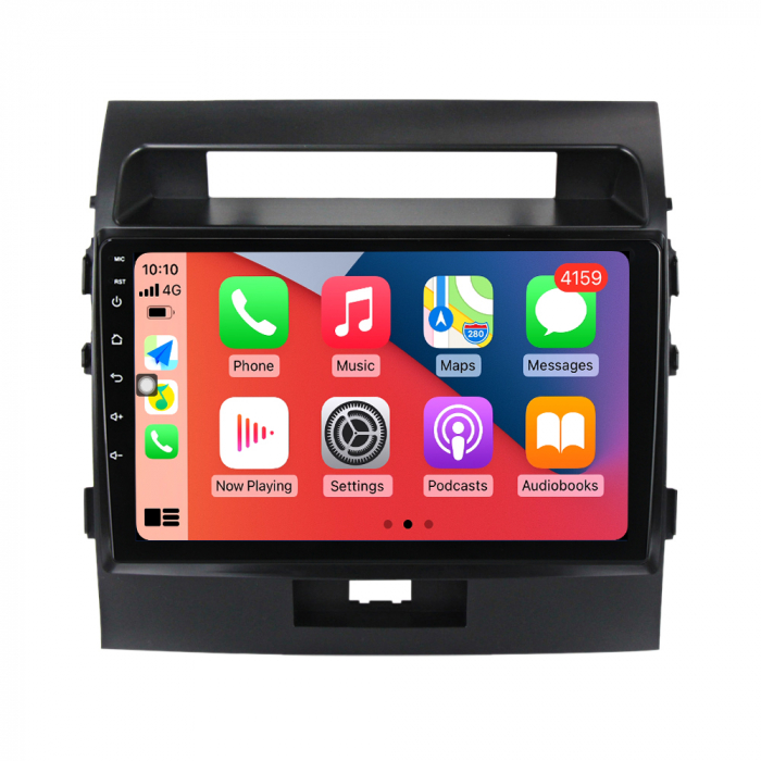 Navigatie dedicata Toyota Land Cruiser 200 2008-2015, 4 GB RAM 32 ROM, Android 13, Display QLED, 10", DSP, Carplay, Android Auto, Internet, Youtube, Waze, WI-FI, USB, Bluetooth [4]