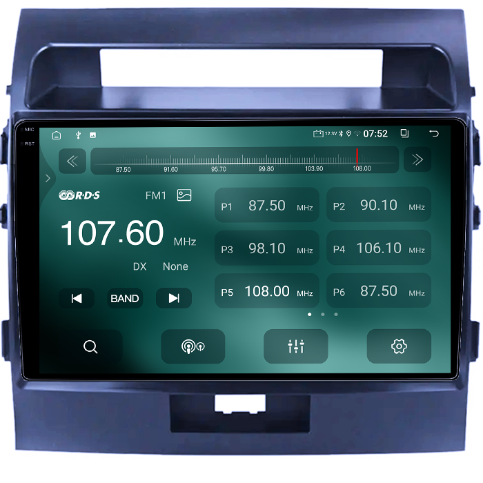 Navigatie dedicata Toyota Land Cruiser 200 2008-2015, 4GB RAM 64GB ROM, Quadcore, Android 14, Display QLED 1K, 10", DSP, Carplay&Android Auto, Suport camere AHD [3]