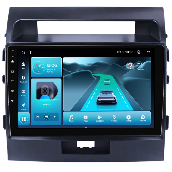 Navigatie dedicata Toyota Land Cruiser 200 2008-2015, 8GB RAM 128GB ROM, Octacore, Platforma TS18, Android 14, Display QLED 10”, Suporta camera 360º, DSP, Carplay&Android Auto, SIM 4G, Ventilator Acti [3]