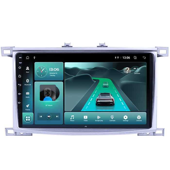 Navigatie dedicata Toyota Land Cruiser 2005, 8GB RAM 128GB ROM, Octacore, Platforma TS18, Android 13, Display QLED 9”, Suporta camera 360º, DSP, Carplay&Android Auto, SIM 4G, Ventilator Activ [1]