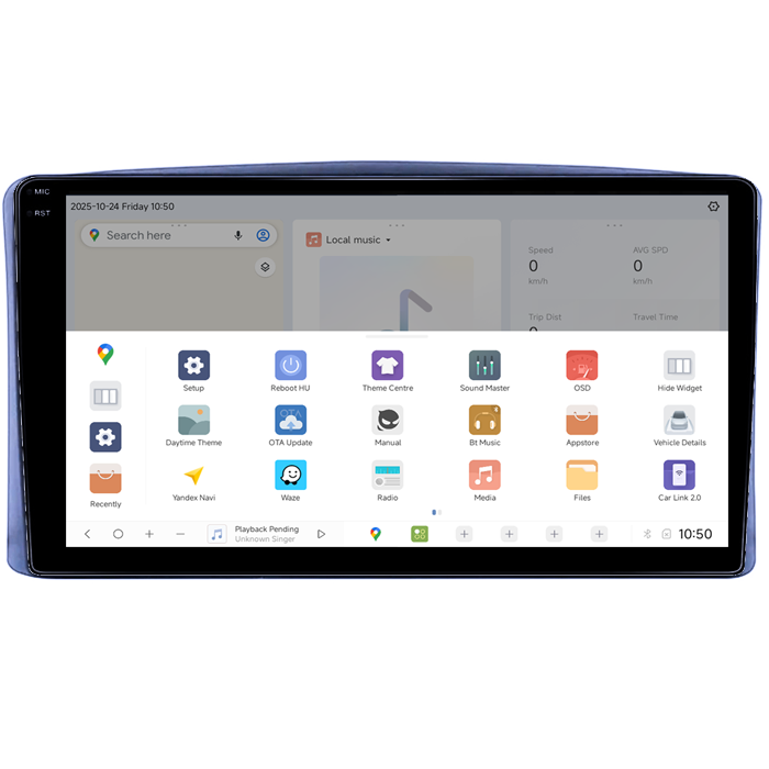 Navigatie dedicata Toyota Land Cruiser 100 1998-2007, DUDU3, 4GB RAM 64GB ROM, Octacore, Platforma 8581, Android, Display QLED 9", DSP, Carplay&AndroidAuto [3]