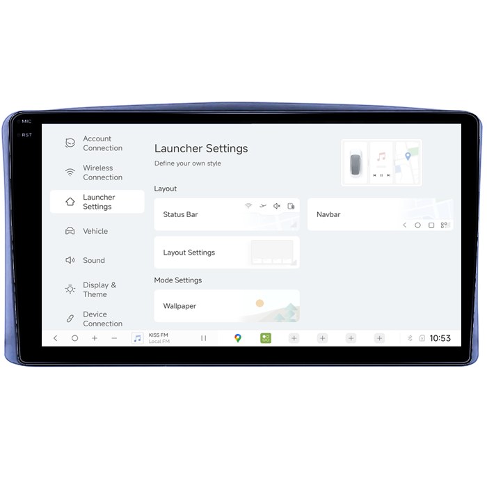 Navigatie dedicata Toyota Land Cruiser 100 1998-2007, DUDU3, 4GB RAM 64GB ROM, Octacore, Platforma 8581, Android, Display QLED 9", DSP, Carplay&AndroidAuto [5]