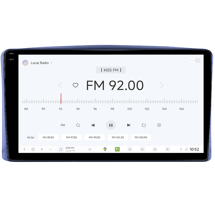 Navigatie dedicata Toyota Land Cruiser 100 1998-2007, DUDU3, 4GB RAM 64GB ROM, Octacore, Platforma 8581, Android, Display QLED 9", DSP, Carplay&AndroidAuto [4]