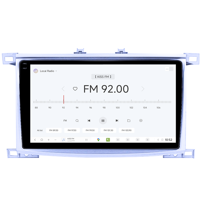 Navigatie dedicata Toyota Land Cruiser 2005, DUDU3, 4GB RAM 64GB ROM, Octacore, Platforma 8581, Android, Display QLED 10", DSP, Carplay&AndroidAuto [4]