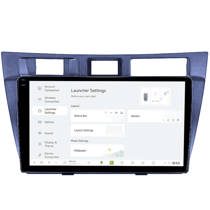Navigatie dedicata Toyota Mark 2000-2007, DUDU3, 4GB RAM 64GB ROM, Octacore, Platforma 8581, Android, Display QLED 9", DSP, Carplay&AndroidAuto [5]