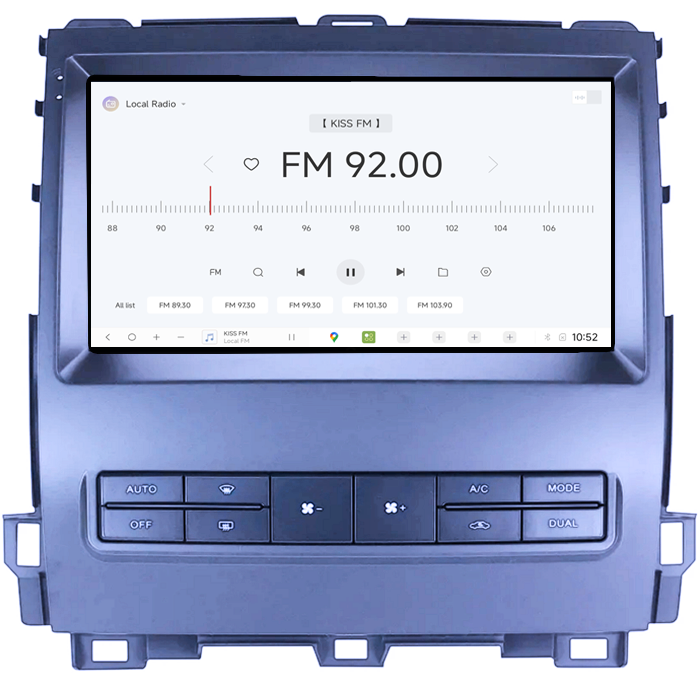 Navigatie dedicata Toyota Land Cruiser PradoLexus GX470 GX 470 J120 2002-2009, DUDU3, 4GB RAM 64GB ROM, Octacore, Platforma 8581, Android, Display QLED 9", DSP, Carplay&AndroidAuto [3]