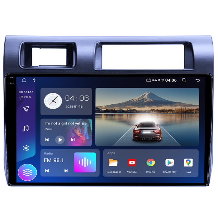 Navigatie dedicata Toyota Land Cruiser LC 2007-2020, 4GB RAM 64GB ROM, Quad Core, Display 9" QLED 1K, Carplay, Android 14, Bluetooth, Magazin Play, Suport Camere AHD [2]