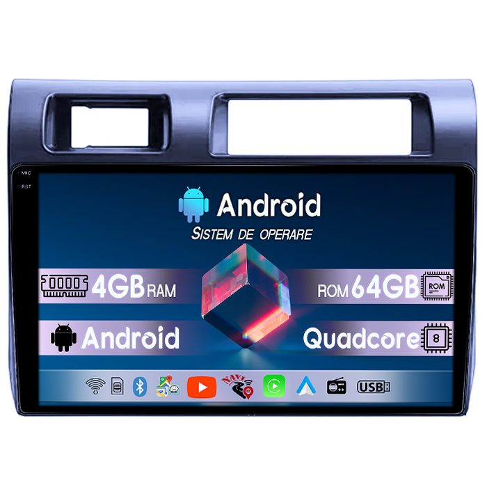 Navigatie dedicata Toyota Land Cruiser LC 2007-2020, 4GB RAM 64GB ROM, Quad Core, Display 9" QLED 1K, Carplay, Android 14, Bluetooth, Magazin Play, Suport Camere AHD [1]