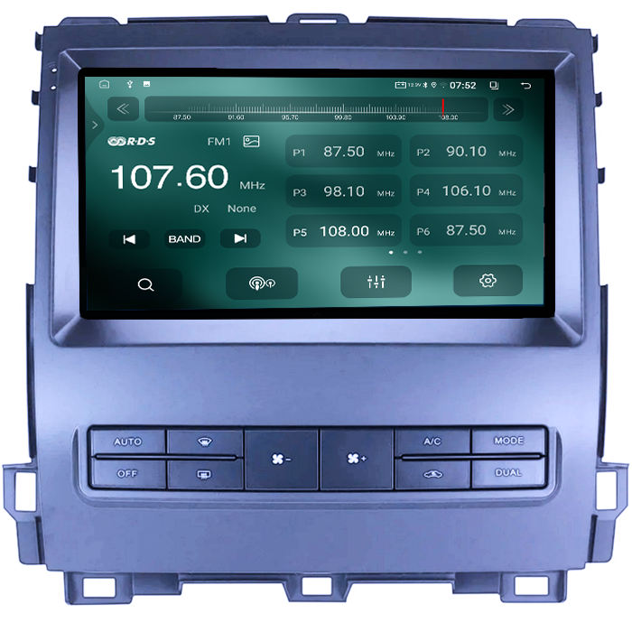Navigatie dedicata Toyota Land Cruiser PradoLexus GX470 GX 470 J120 2002-2009, 4GB RAM 64GB ROM, Quad Core, Display 9" QLED 1K, Carplay, Android 14, Bluetooth, Magazin Play, Supor [3]