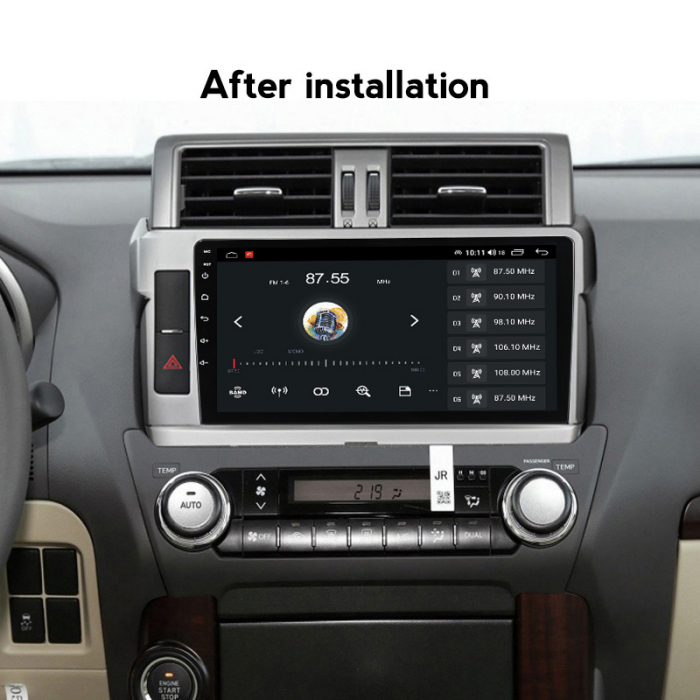 Navigatie dedicata Toyota Land Prado 2013-2017, 4GB RAM 64GB ROM, Octacore, Android 13, Display QLED 10", DSP, Carplay, Android Auto, Internet, Youtube, Waze, WIFI, Bluetooth [7]