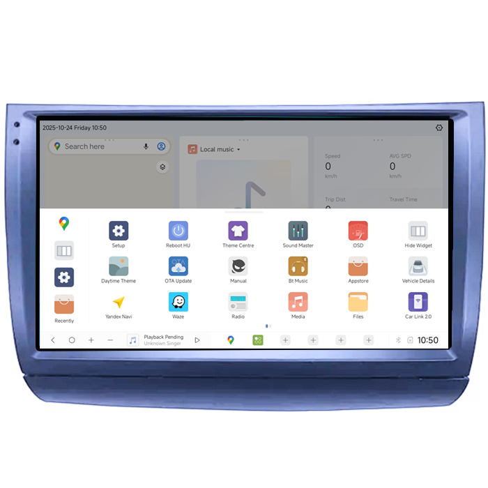 Navigatie dedicata Toyota Prius 20 2003-2009, DUDU3, 4GB RAM 64GB ROM, Octacore, Platforma 8581, Android, Display QLED 9", DSP, Carplay&AndroidAuto [4]