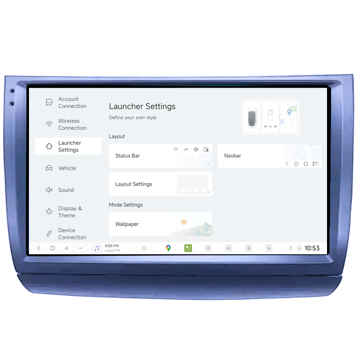 Navigatie dedicata Toyota Prius 20 2003-2009, DUDU3, 4GB RAM 64GB ROM, Octacore, Platforma 8581, Android, Display QLED 9", DSP, Carplay&AndroidAuto [2]