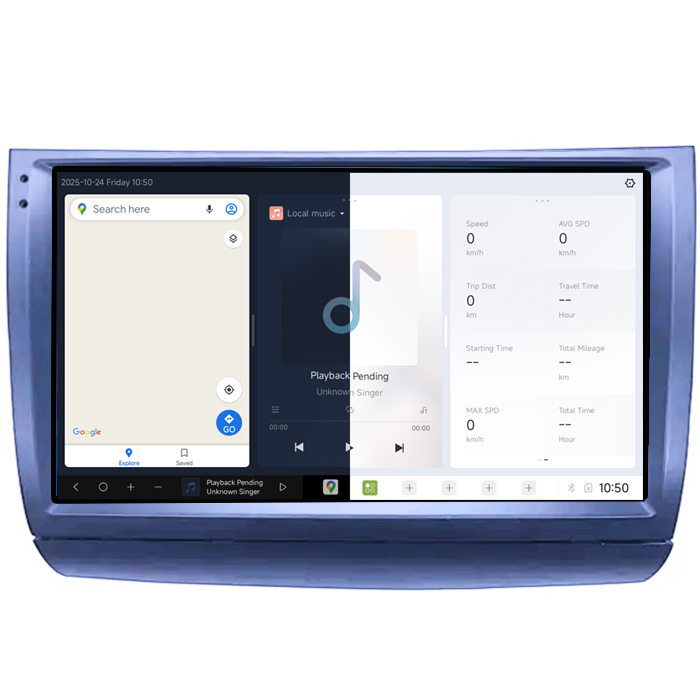 Navigatie dedicata Toyota Prius 20 2003-2009, DUDU3, 4GB RAM 64GB ROM, Octacore, Platforma 8581, Android, Display QLED 9", DSP, Carplay&AndroidAuto [5]