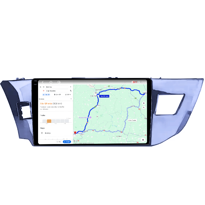 Navigatie dedicata Toyota Levin 2014, 4GB RAM 64GB ROM, Octacore, Android 14, Display QLED 1K 10", Carplay&Android Auto, SIM 4G, Ventilator Activ [5]