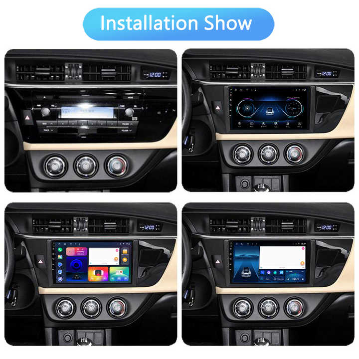 Navigatie dedicata Toyota Levin 2014, 4GB RAM 64GB ROM, Octacore, Android 14, Display QLED 1K 10", Carplay&Android Auto, SIM 4G, Ventilator Activ [4]